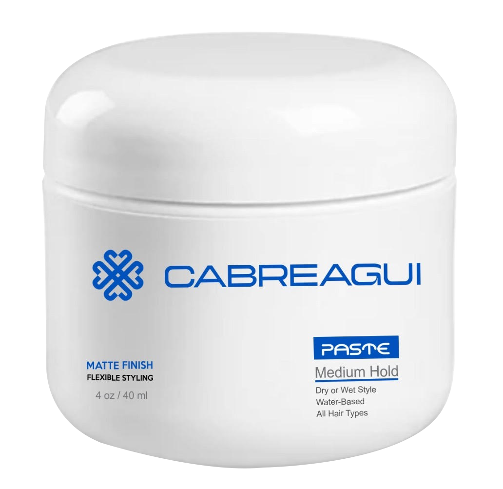 Cabreagui Hair Paste – Strong Flexible Hold, Adds Texture & Definition, Non-Greasy, Easy to Restyle